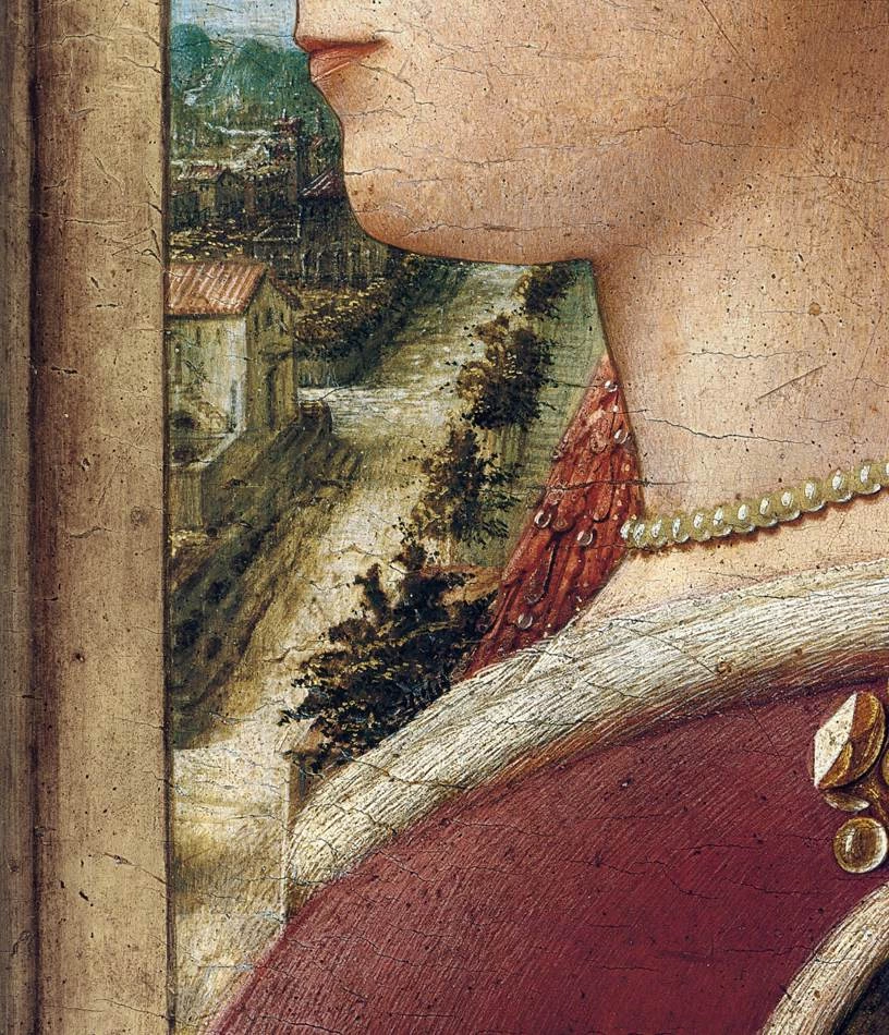 Ritratto di un uomo e di una donna - Metropolitan Museum of Art, New York, dettaglio